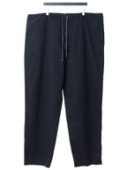 Garment Dyed Drawstring Pants Navy