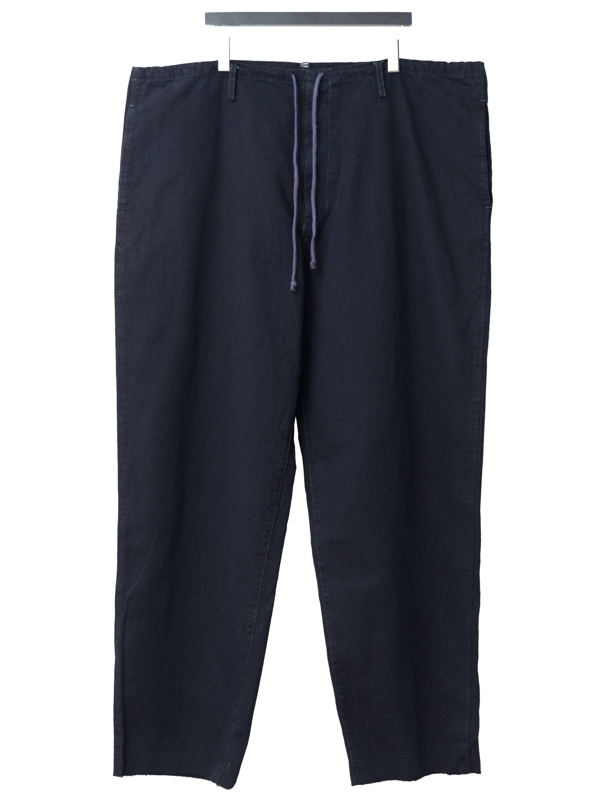 Garment Dyed Drawstring Pants Navy