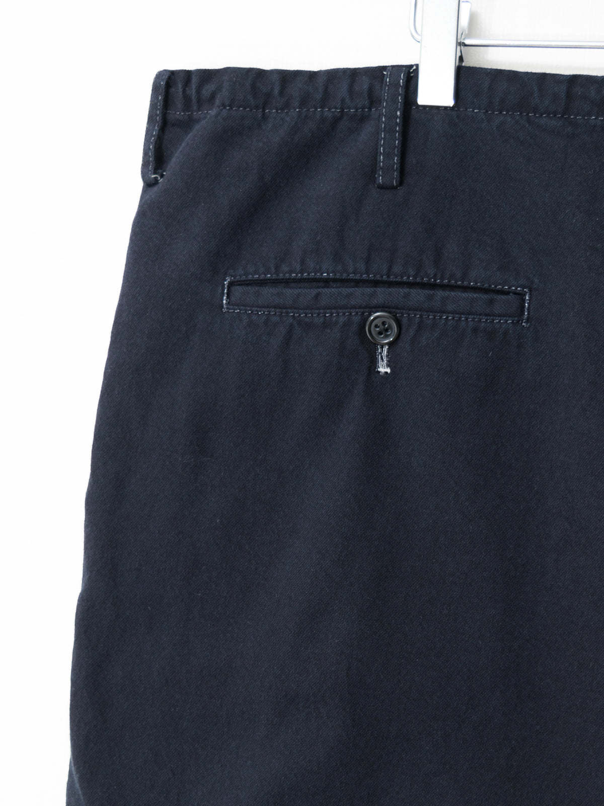 Garment Dyed Drawstring Pants Navy