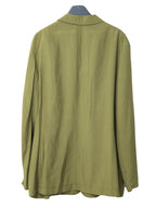 Patch Pocket Tailored Jacket Gold Moss