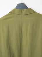 Patch Pocket Tailored Jacket Gold Moss