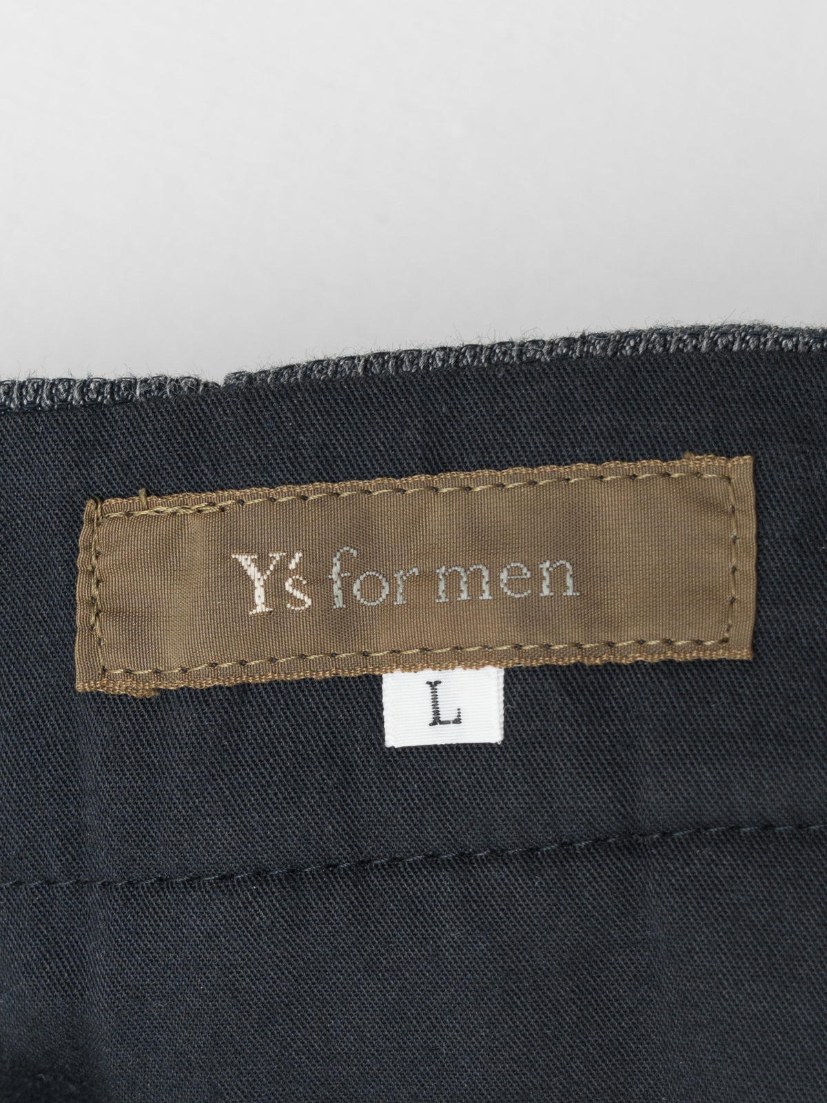 Knit Double Pleat Trousers Grey