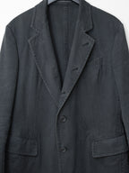 Pigment Dyed Convertible Tailored Jacket Dust Grey