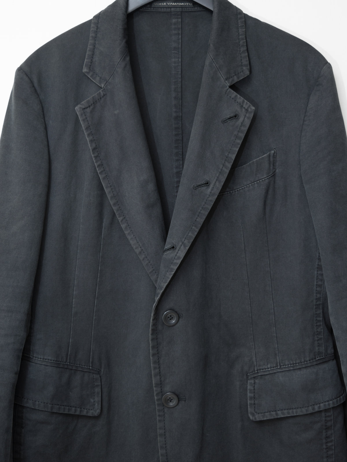 Pigment Dyed Convertible Tailored Jacket Dust Grey