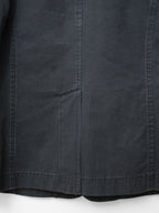 Pigment Dyed Convertible Tailored Jacket Dust Grey