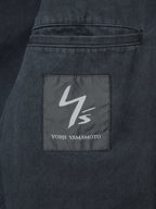 Pigment Dyed Convertible Tailored Jacket Dust Grey