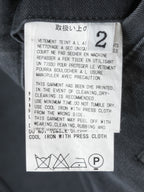 Pigment Dyed Convertible Tailored Jacket Dust Grey