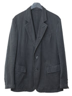 Pigment Dyed Convertible Tailored Jacket Dust Grey