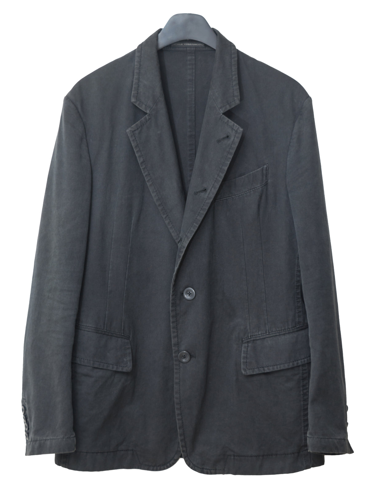 Pigment Dyed Convertible Tailored Jacket Dust Grey