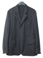 Pigment Dyed Convertible Tailored Jacket Dust Grey
