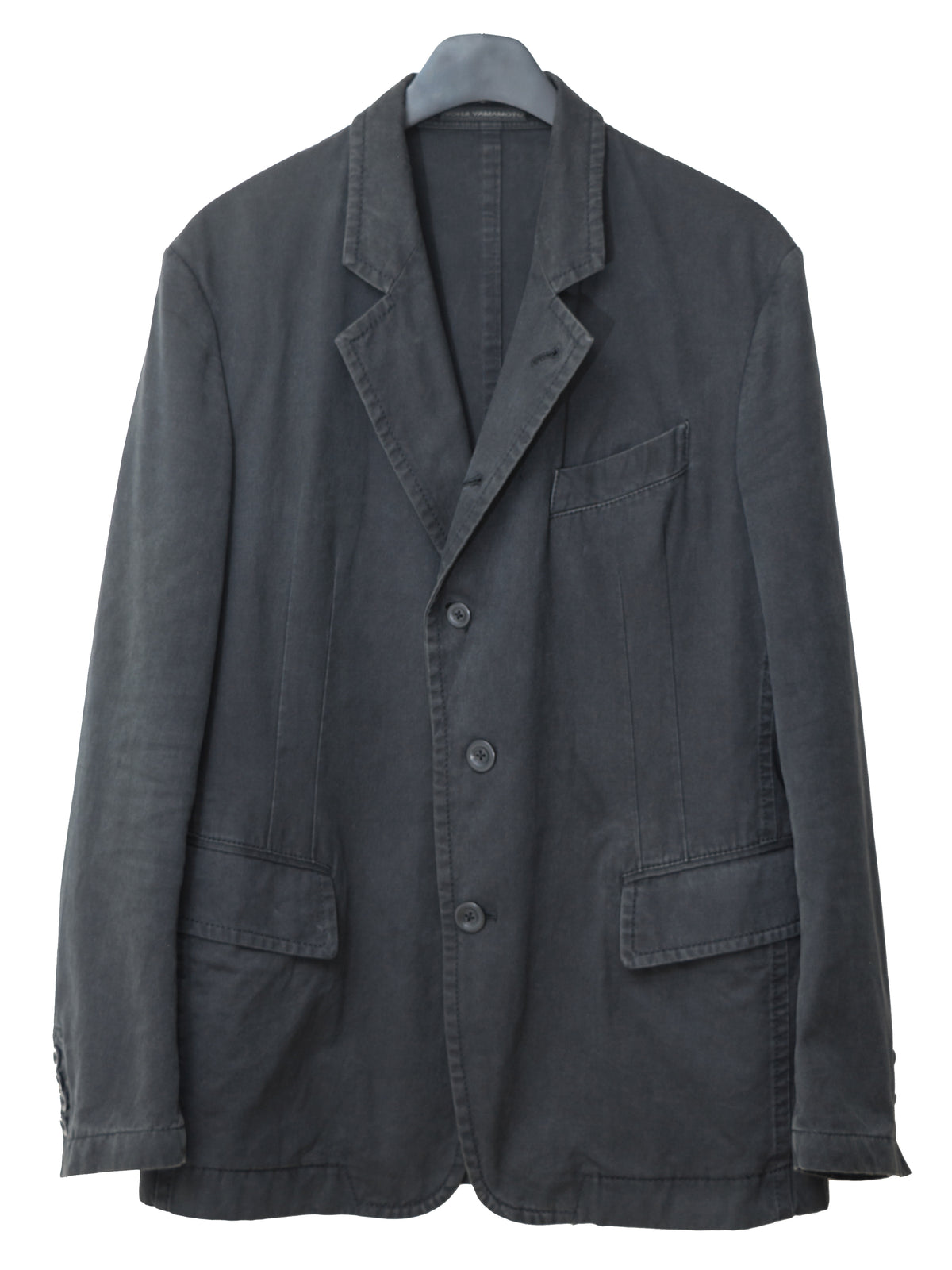 Pigment Dyed Convertible Tailored Jacket Dust Grey