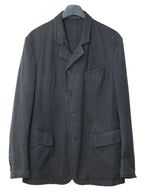 Pigment Dyed Convertible Tailored Jacket Dust Grey