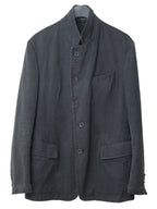 Pigment Dyed Convertible Tailored Jacket Dust Grey