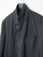 Pigment Dyed Convertible Tailored Jacket Dust Grey