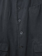 Pigment Dyed Convertible Tailored Jacket Dust Grey