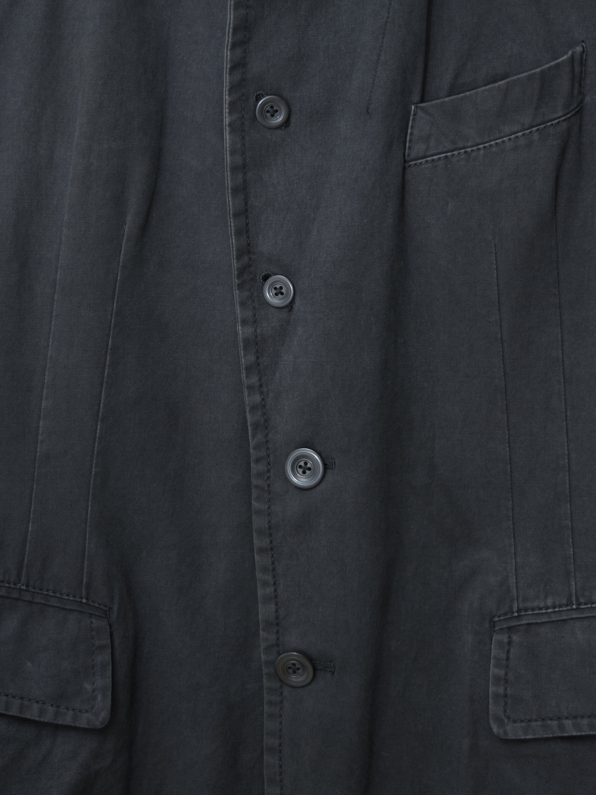 Pigment Dyed Convertible Tailored Jacket Dust Grey