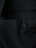 A/W 07 Belted Shooter Coat Black