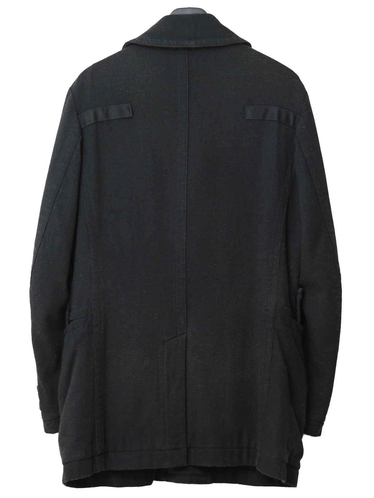 A/W 07 Belted Shooter Coat Black