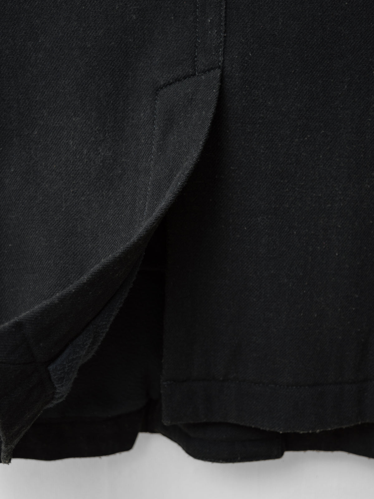 A/W 07 Belted Shooter Coat Black