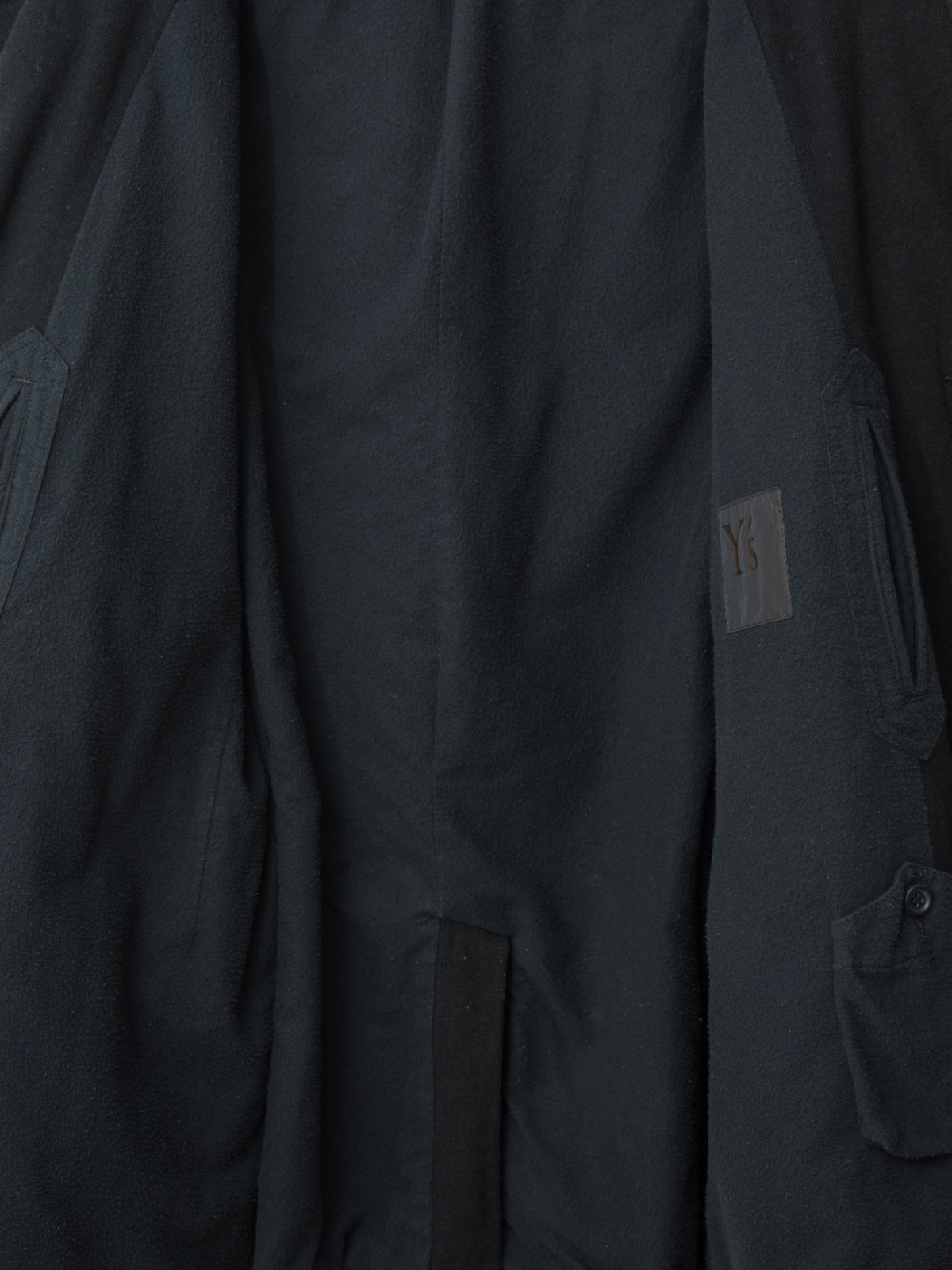 A/W 07 Belted Shooter Coat Black