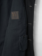 A/W 07 Belted Shooter Coat Black