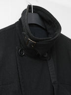 A/W 07 Belted Shooter Coat Black