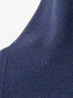 A/W 05 Saddle Shoulder Knit Pullover Navy Melange