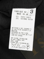 S/S 08 Hooded Tailored Jacket Black