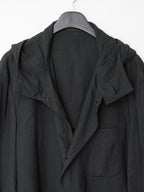 S/S 08 Hooded Tailored Jacket Black