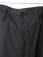 S/S 09 Garment Dyed Contrast Panel Sarouel Pants Black