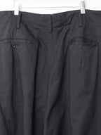 S/S 09 Garment Dyed Contrast Panel Sarouel Pants Black