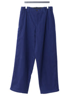 Elastic Waist Pants Deep Blue