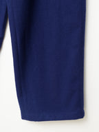 Elastic Waist Pants Deep Blue