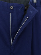 Elastic Waist Pants Deep Blue