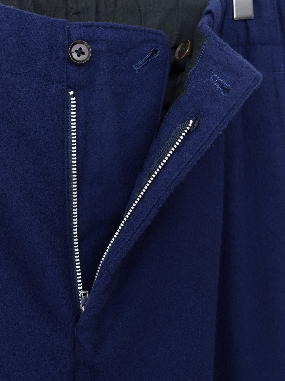 Elastic Waist Pants Deep Blue