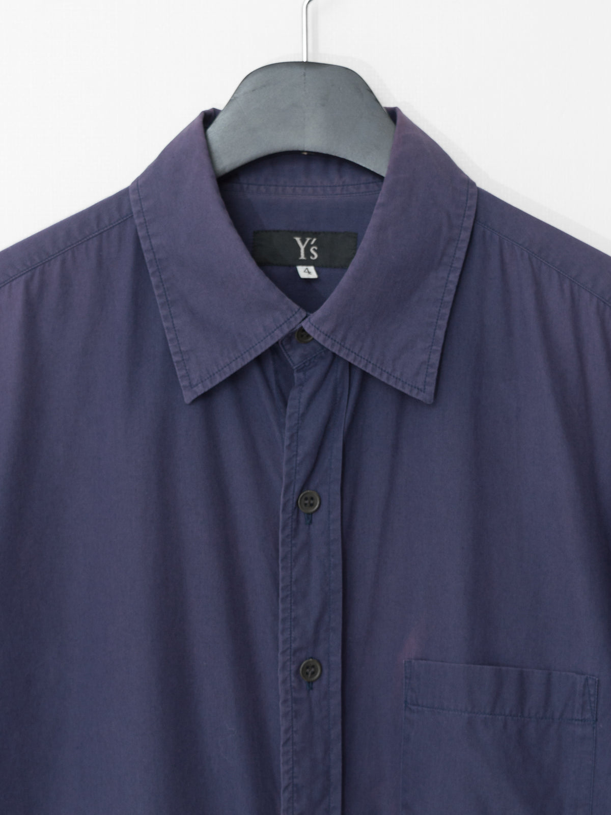 S/S 09 Short Sleeve Shirt Fade Blue