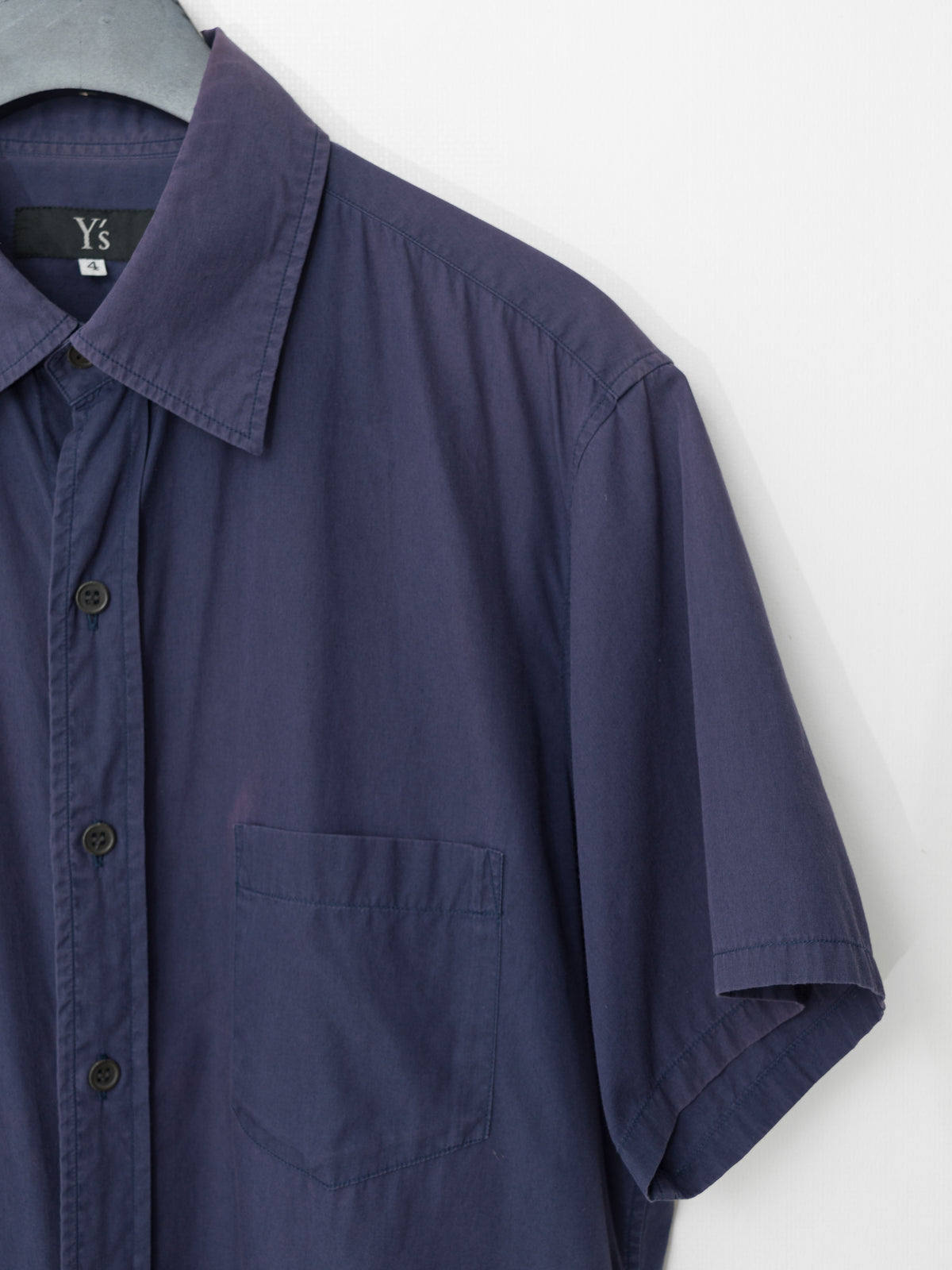 S/S 09 Short Sleeve Shirt Fade Blue