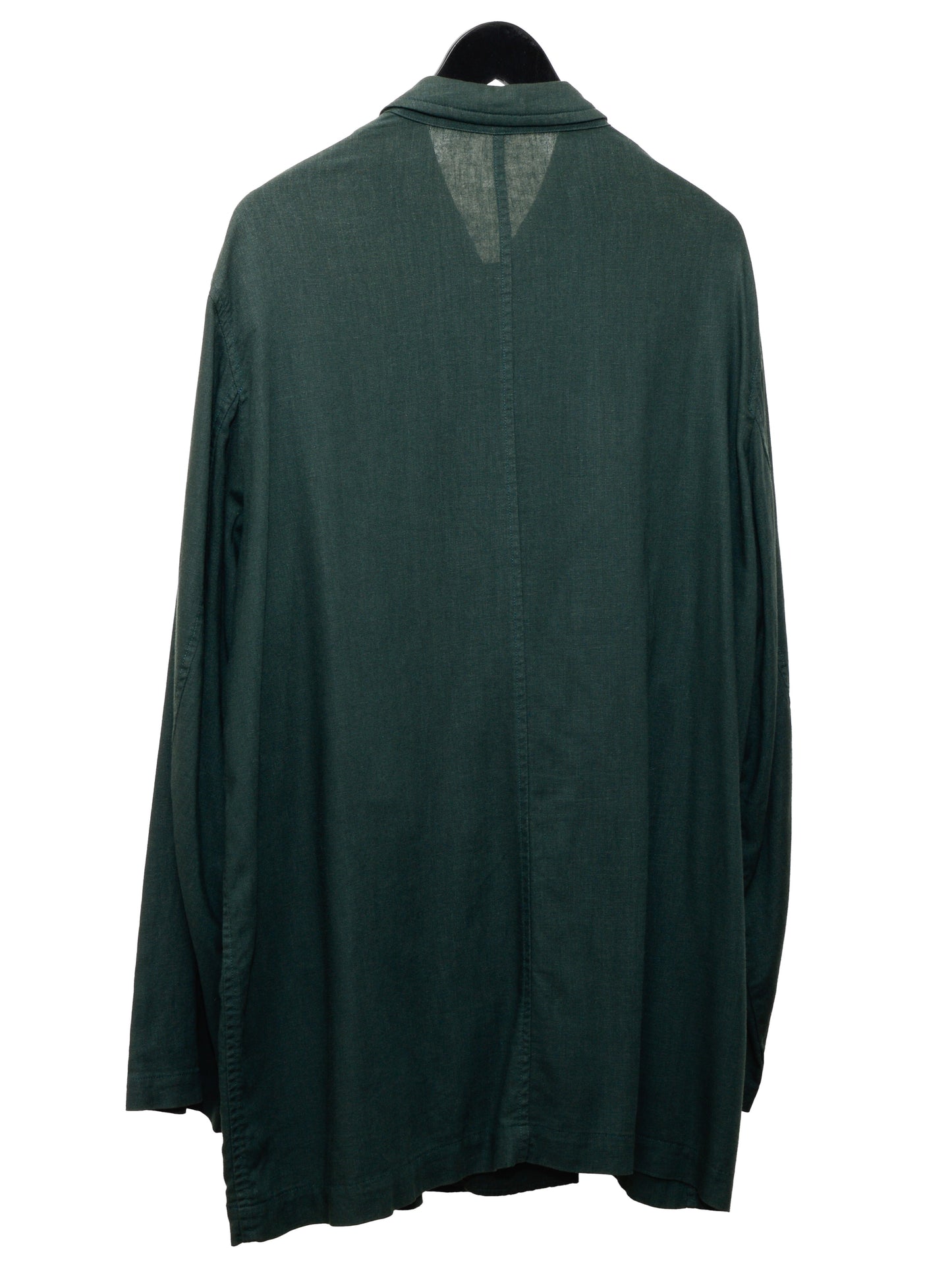 mid length jacket forest ∙ rayon linen ∙ large