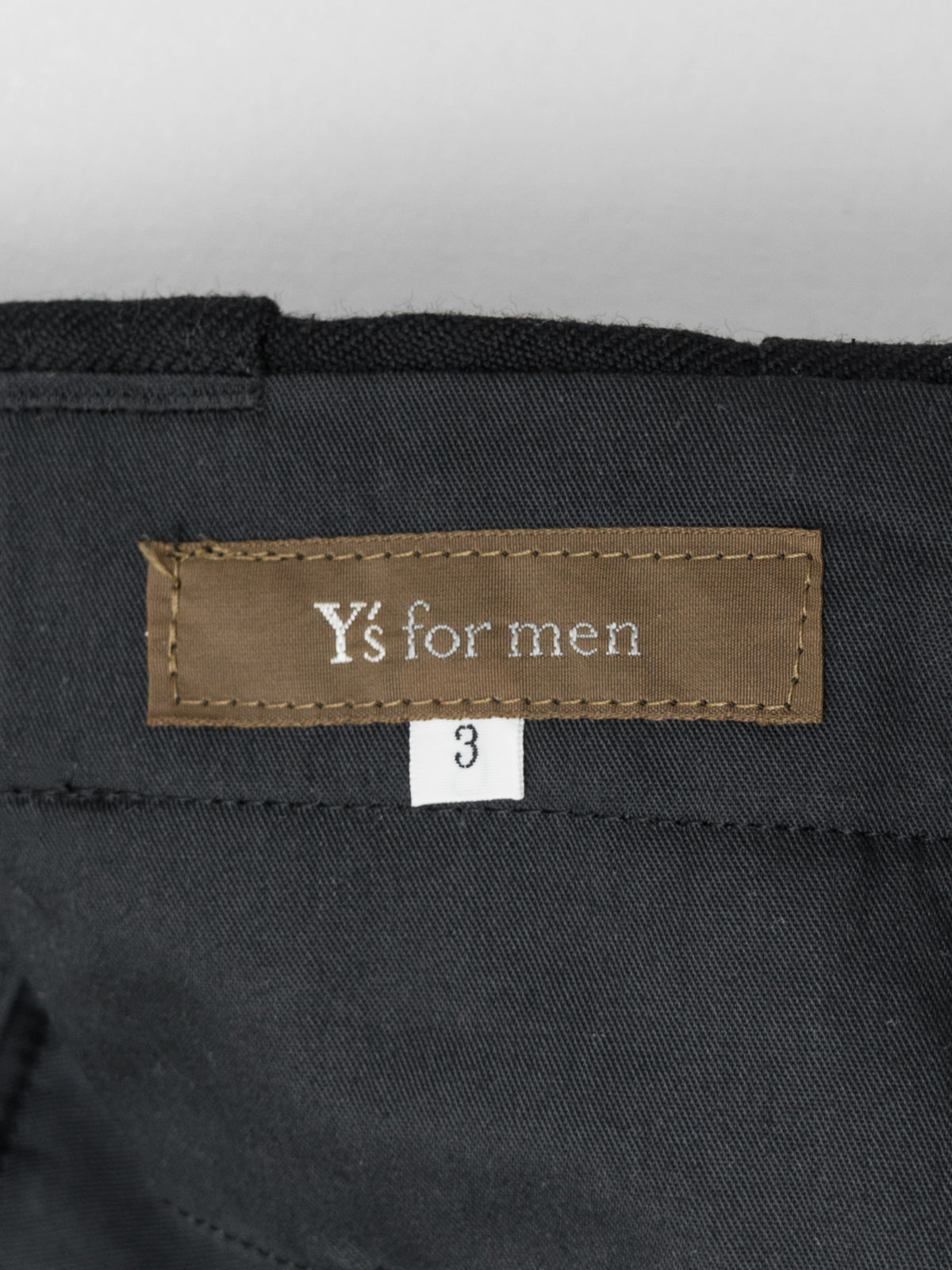 Side Stripe Trousers Black