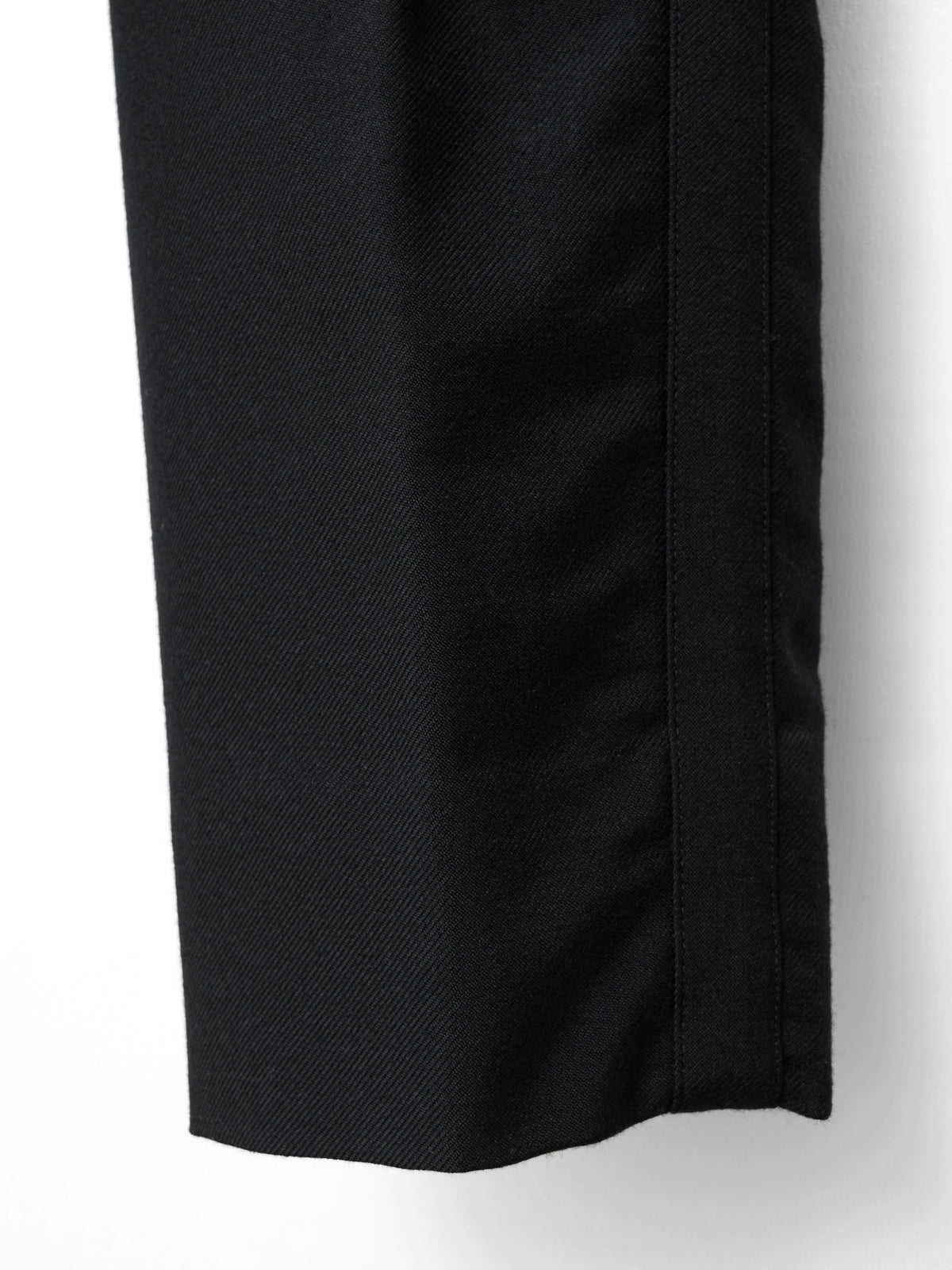 Side Stripe Trousers Black
