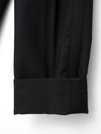Side Stripe Trousers Black