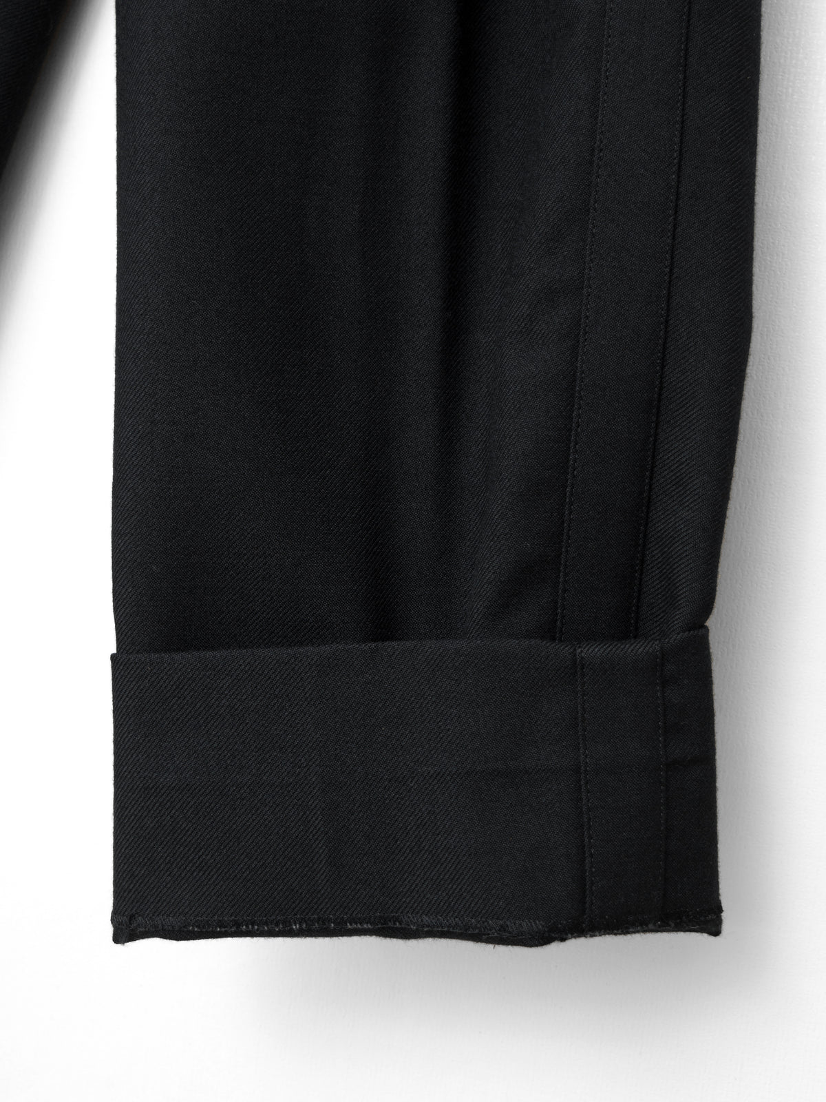 Side Stripe Trousers Black