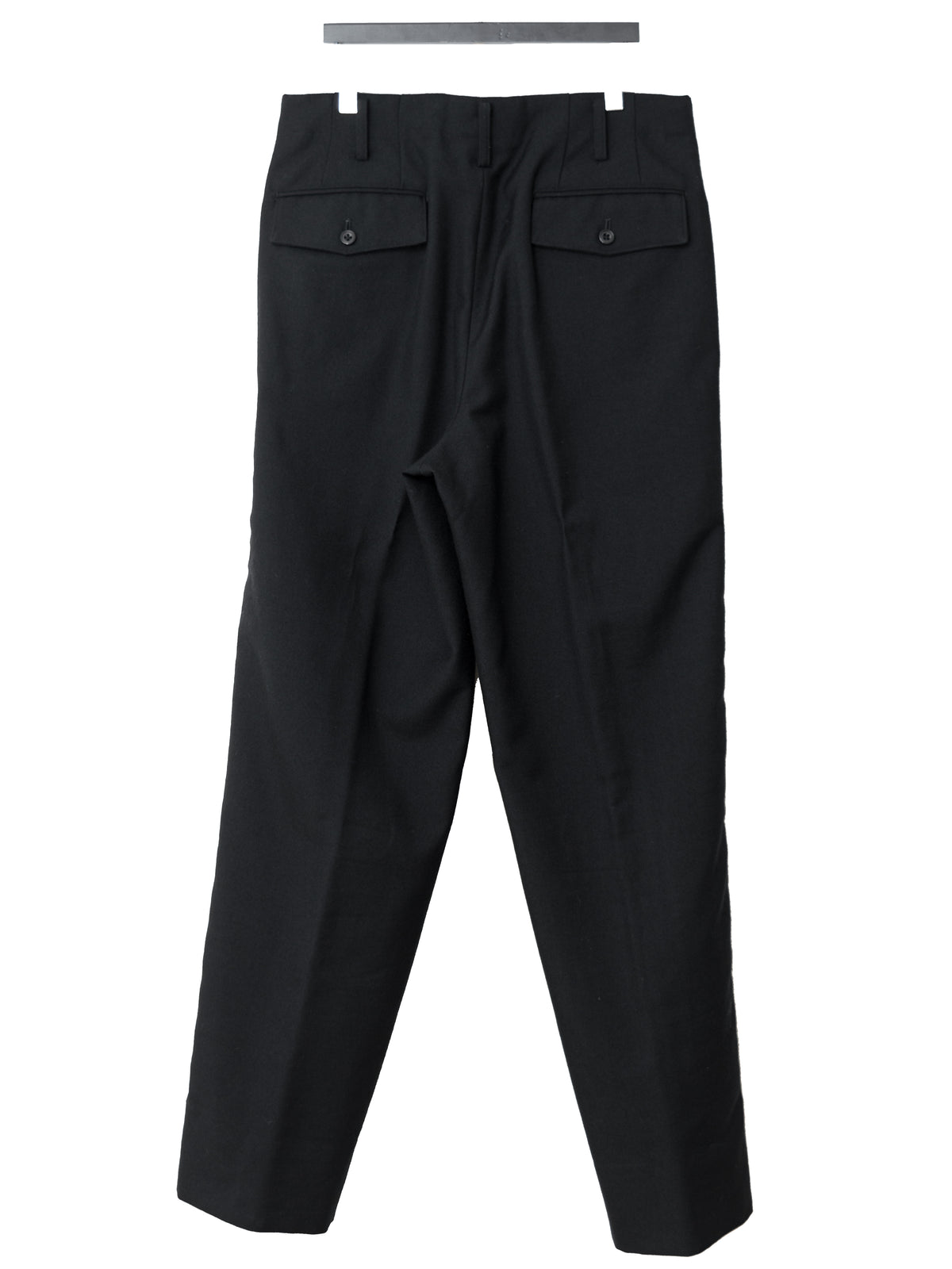 Side Stripe Trousers Black