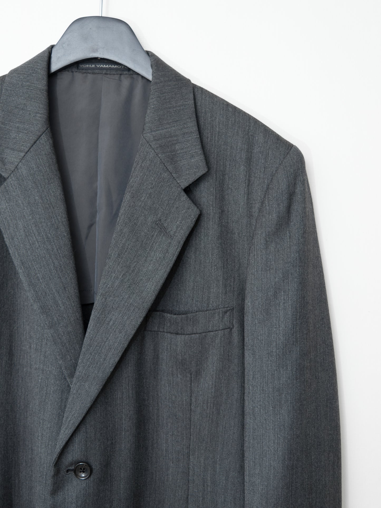 tailored jacket grey melange ∙ wool ∙ medium