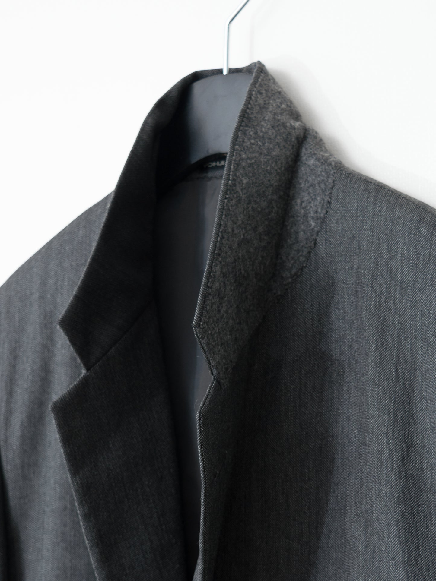 tailored jacket grey melange ∙ wool ∙ medium