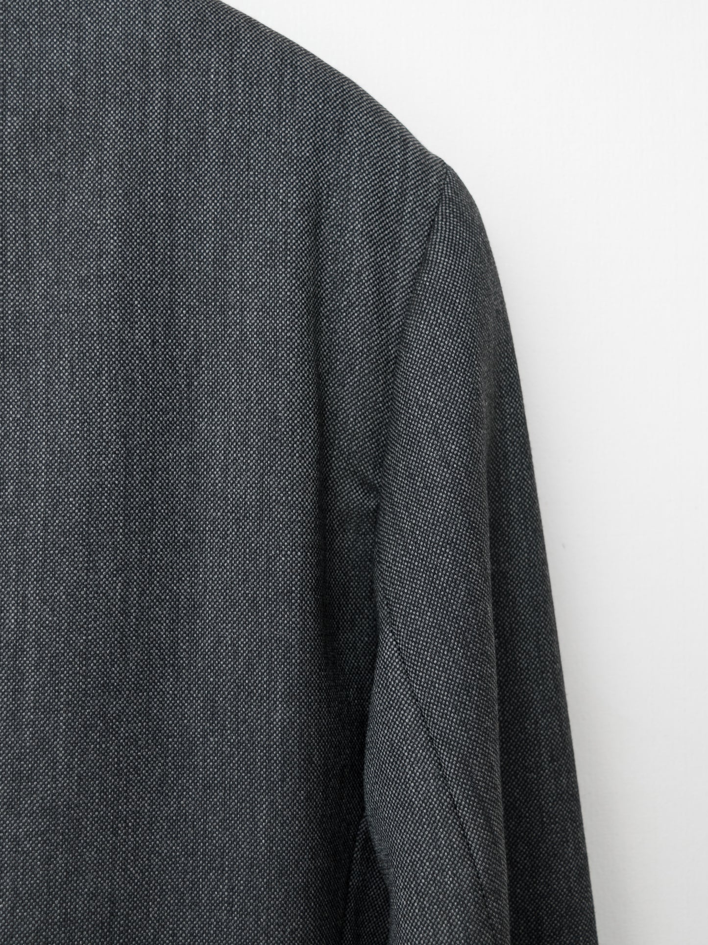 tailored jacket grey melange ∙ wool ∙ medium