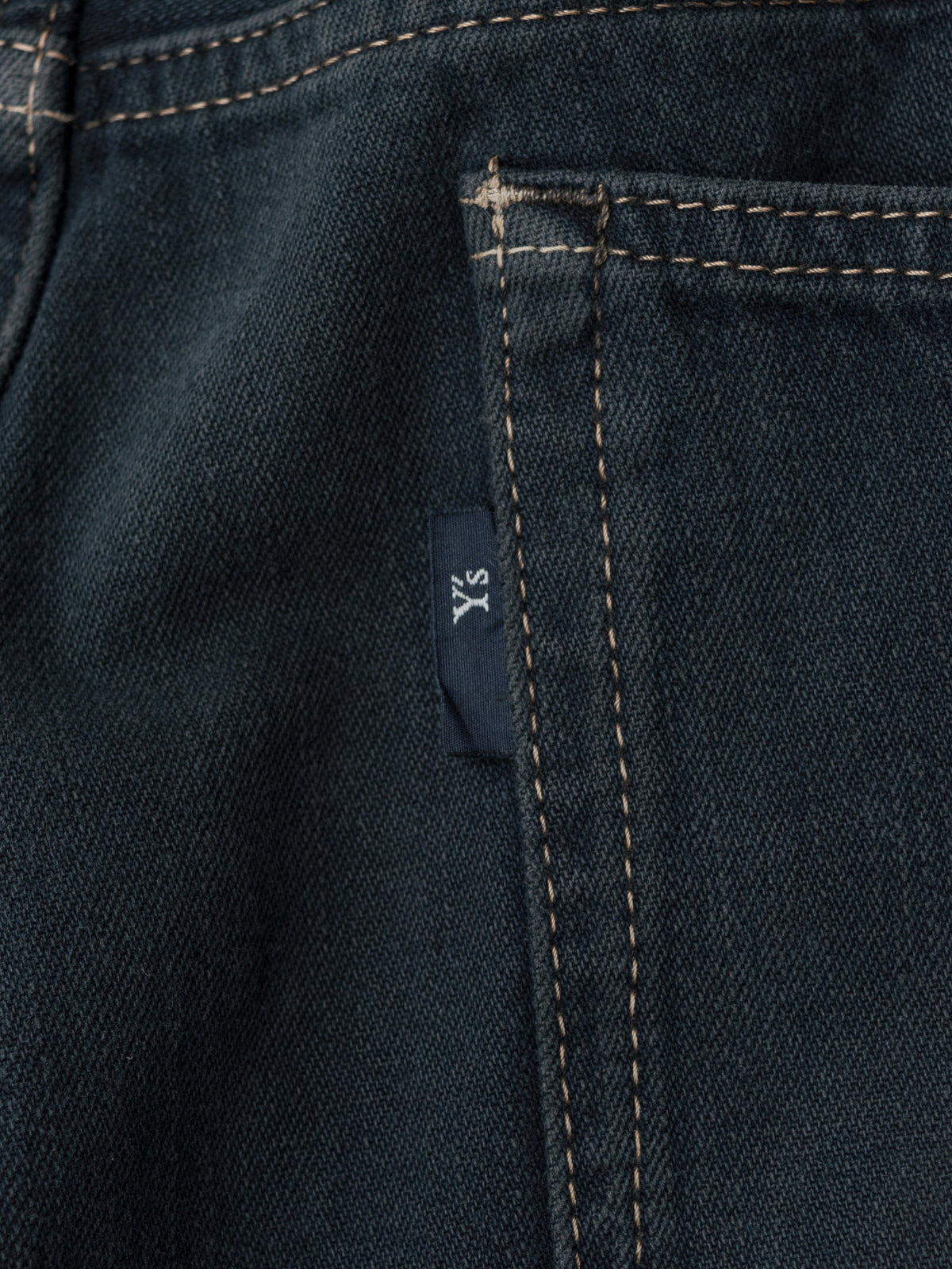 S/S 08 Garment Dyed 5 Pocket Jeans Indigo Black