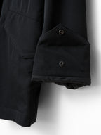 S/S 09 Silk Hooded M-65 Jacket Black