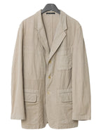 Garment Dyed Tailored Jacket Tea