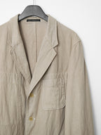 Garment Dyed Tailored Jacket Tea